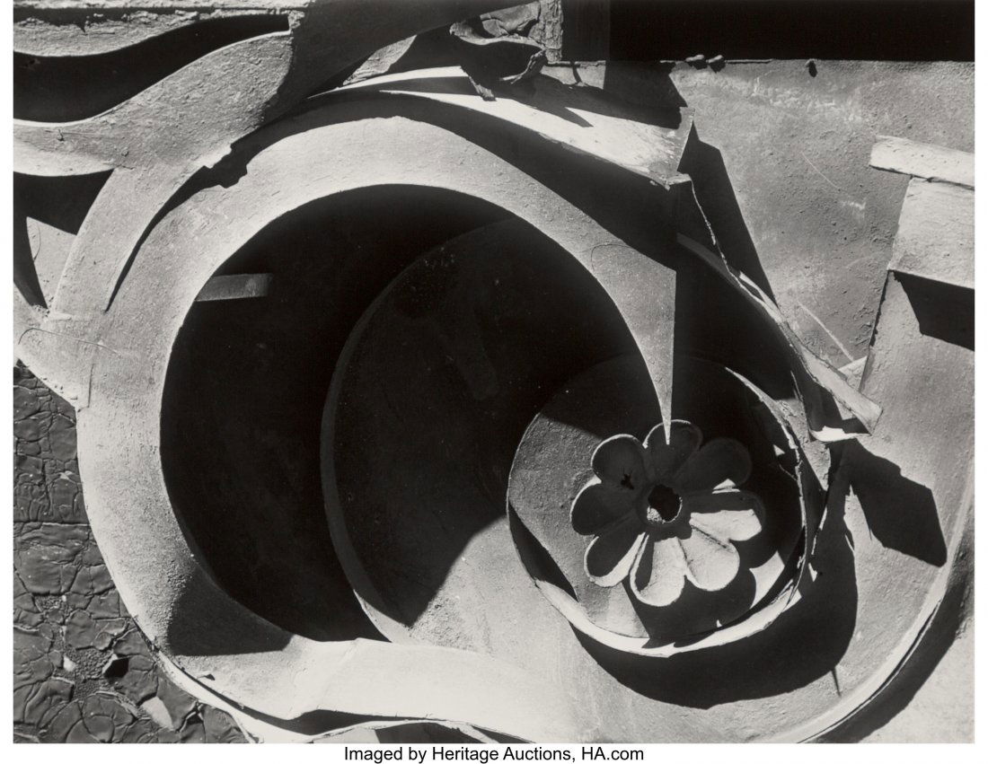 Walker Evans (American, 1903-1975) Tin Relic, 19: Walker Evans (American, 1903-1975) Tin Relic, 1930 Gelatin silver print, printed later 7-7/8 x 10-1/8 inches (20.0 x 25.7 cm) (image/sheet) Signed and editioned 6/75 in pencil, mount recto. HID0310106