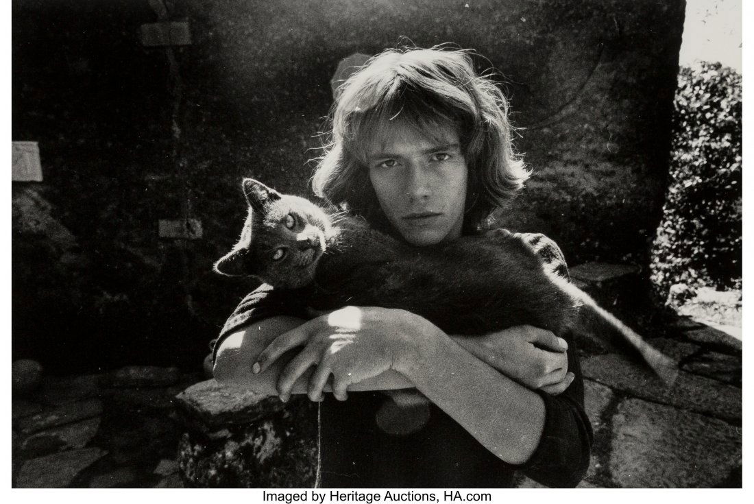 Will McBride (American, 1931-2015) Roland and Hi: Will McBride (American, 1931-2015) Roland and His Cat, Casoli; Phillip Pfefferkorn, Berlin (2 works), circa 1976-1980s Gelatin silver prints 12 x 18 inches (30.5 x 45.7 cm) (images) 16 x 20 inches; an