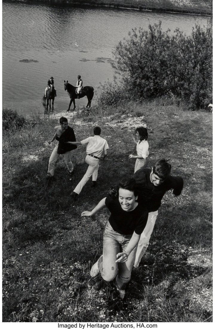 Will McBride (American, 1931-2015) Summer Mornin: Will McBride (American, 1931-2015) Summer Morning, Munich; Victor and Tana Splashing (2 works), 1965 Gelatin silver prints 18-3/8 x 12-1/2 inches (46.7 x 31.8 cm); and smaller (images) 20 x 16 inches