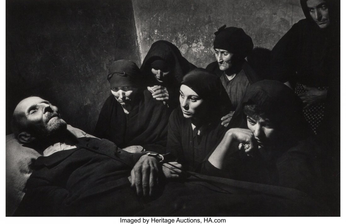 W. Eugene Smith (American, 1918-1978) Spanish Wa: W. Eugene Smith (American, 1918-1978) Spanish Wake, 1950 Gelatin silver print, printed later 8-3/4 x 13 inches (22.2 x 33.0 cm) (image/sheet) Signed in stylus in the image. Signed and titled in pencil