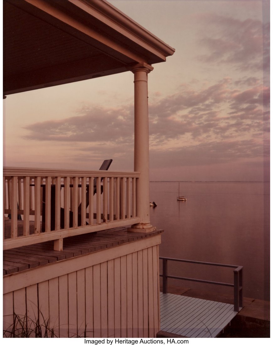 Joel Meyerowitz (American, 1938) Porch Series, P: Joel Meyerowitz (American, 1938) Porch Series, Provincetown, 1977 Dye coupler print on Kodak paper, printed 1981 9-5/8 x 7-5/8 inches (24.4 x 19.4 cm) (image) 14 x 11 inches (sheet) Signed, titled, an
