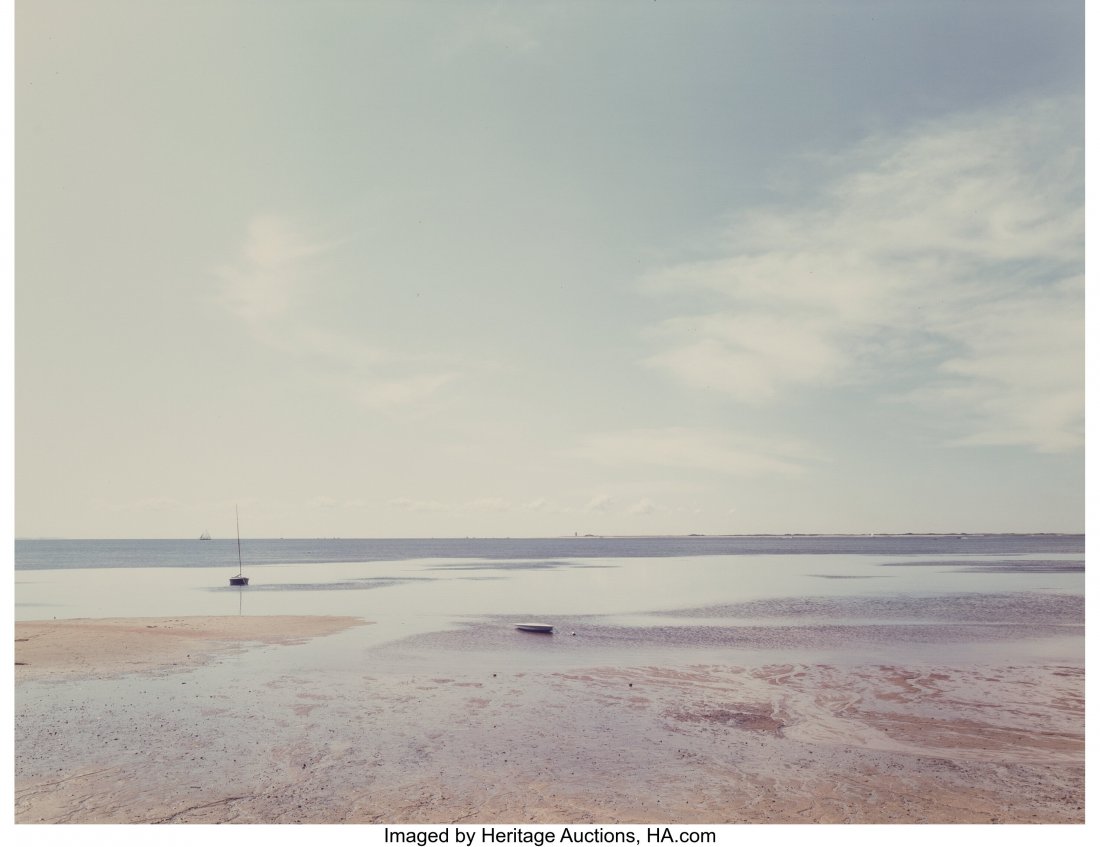 Joel Meyerowitz (American, 1938) Delft Bay (from: Joel Meyerowitz (American, 1938) Delft Bay (from Bay Sky series), 1983 Dye coupler print on Kodak Ektacolor paper, printed 1986 15-1/2 x 19-1/2 inches (39.4 x 49.5 cm) (image) 16 x 20 inches (sheet) S
