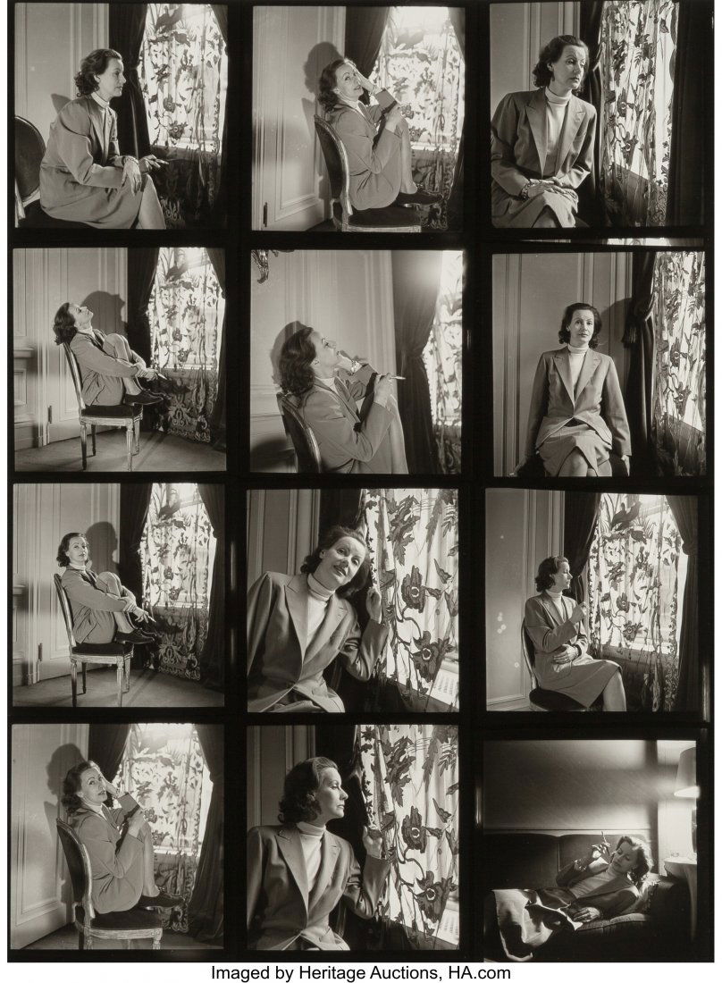 Cecil Beaton (British, 1904-1980) Greta Garbo at: Cecil Beaton (British, 1904-1980) Greta Garbo at the Plaza Hotel, New York, 1946 Gelatin silver print, printed 1993 by Ken Ashby 19-1/2 x 15-1/2 inches (49.5 x 39.4 cm) (image) 20 x 16 inches (sheet)