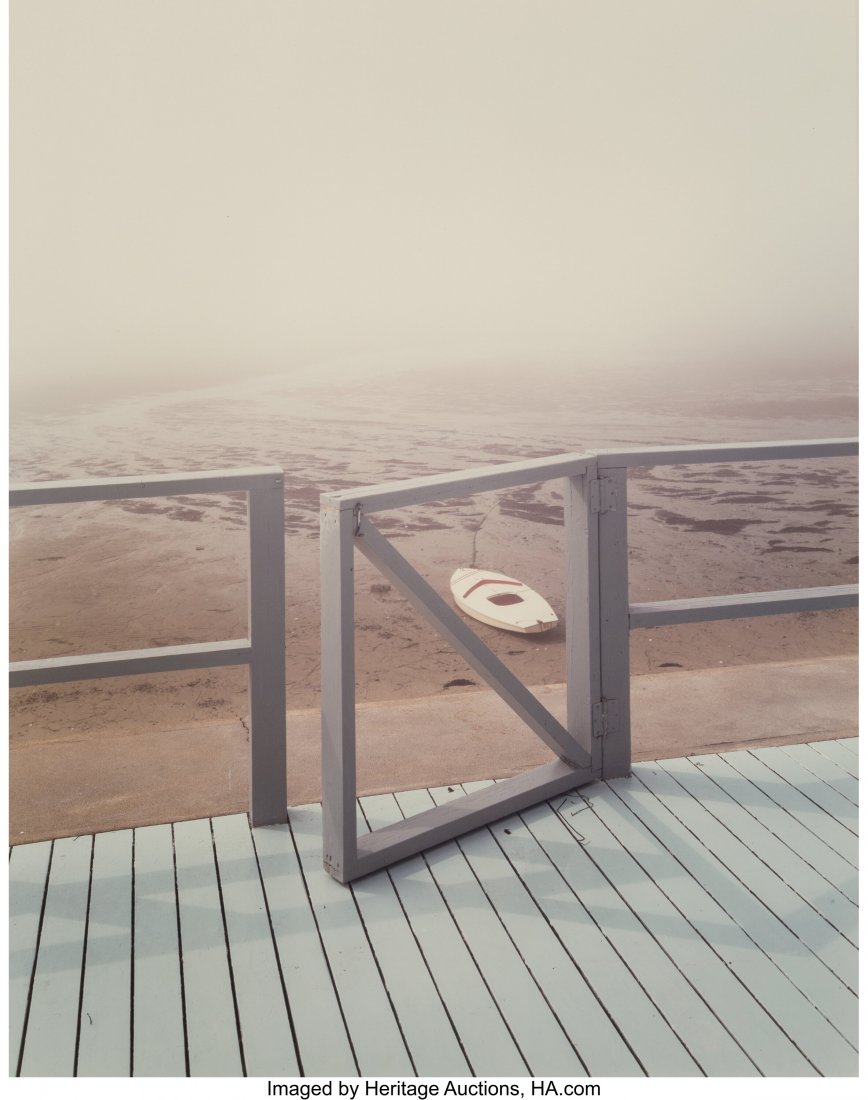 Joel Meyerowitz (American, 1938) Low Tide (from: Joel Meyerowitz (American, 1938) Low Tide (from Bay Sky series), 1977 Dye coupler print on Kodak Ektacolor paper, printed 1986 19-1/2 x 15-1/2 inches (49.5 x 39.4 cm) (image) 20 x 16 inches (sheet) Si