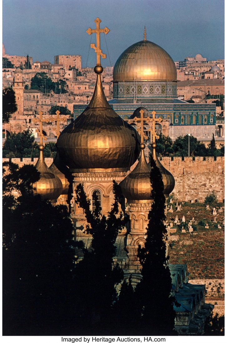 Cornell Capa (American, 1918-2008) Editor Jerusa: Cornell Capa (American, 1918-2008) Editor Jerusalem: City of Mankind (Limited Edition Portfolio, complete with 12 works), 1973 Dye transfer and gelatin silver prints, in a custom red hardcover clamshe