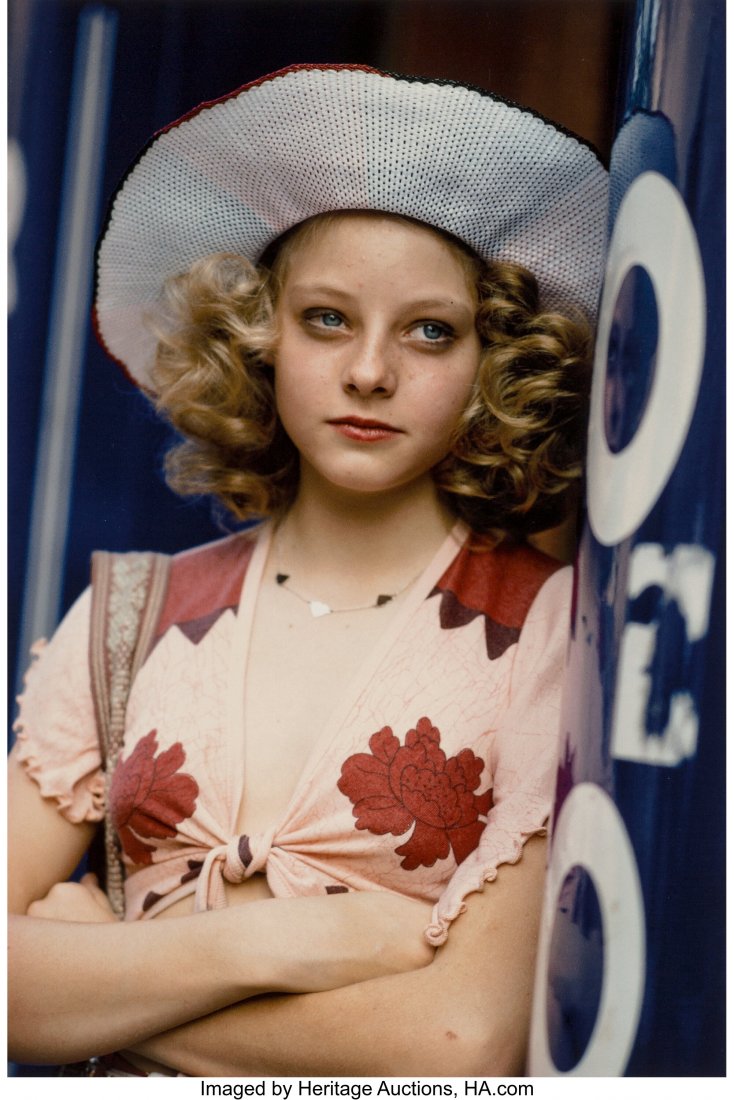 Steve Schapiro (American, 1934) Jodie Foster on: Steve Schapiro (American, 1934) Jodie Foster on the Street, Taxi Driver, 1975 Digital pigment print, printed later 12 x 8 inches (30.5 x 20.3 cm) (image) 14 x 11 inches (sheet) Signed in pencil, verso