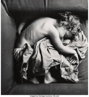 Arthur Leipzig (American, 1918-2014) Sleeping Ch: Arthur Leipzig (American, 1918-2014) Sleeping Child, 1950 Gelatin silver print 8-1/4 x 7-5/8 inches (21.0 x 19.4 cm) (image) 10 x 8 inches (sheet) Signed in pencil, and with photographer's Sea Cliff,