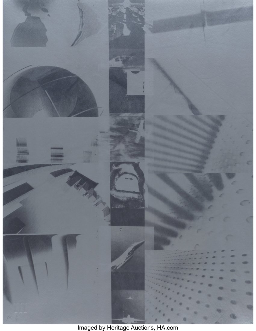 Gretchen Bender (b. 1951) Thou Shalt Not Take th: Gretchen Bender (b. 1951) Thou Shalt Not Take the Name of God in Vain, from The Ten Commandments, 1987 Screenprint on paper 24 x 18 inches (61 x 45.7 cm)