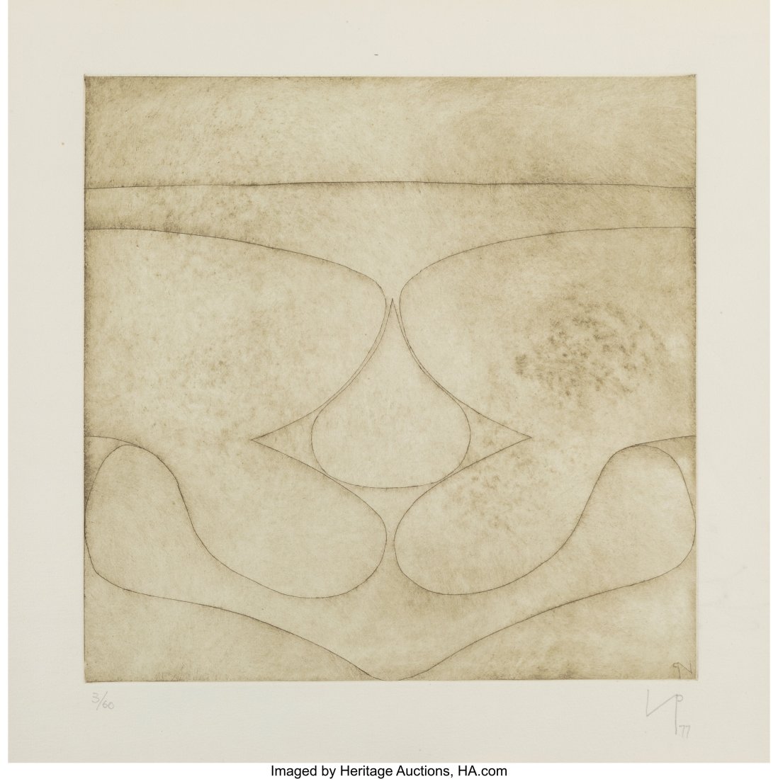 Victor Pasmore (1909-1998) The Cave of Calypso I: Victor Pasmore (1909-1998) The Cave of Calypso IV, 1977 Intaglio in colors on wove paper 27 x 23 inches (68.6 x 58.4 cm) (sheet) Ed. 3/60 S