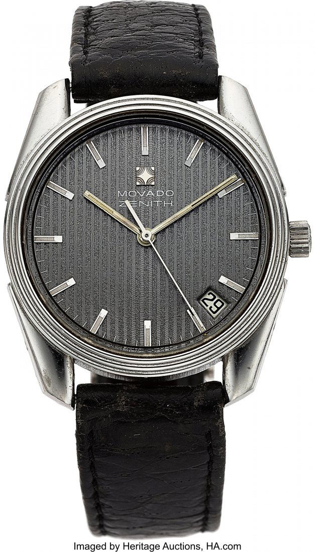 Movado Surf Co-Branded Zenith Stainless Steel El (1 of 3)