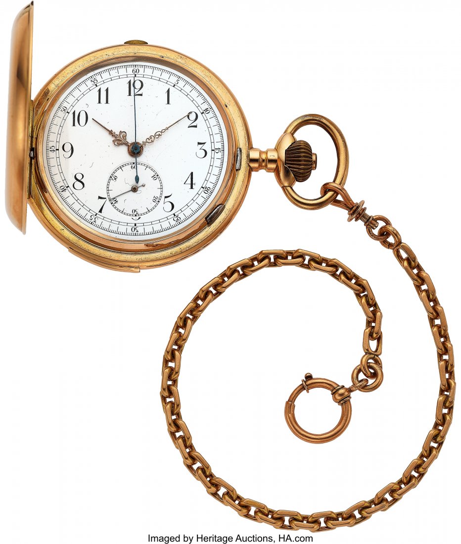 Swiss, Large 63mm Gold Quarter-Hour Repeater, Ch (1 of 3)