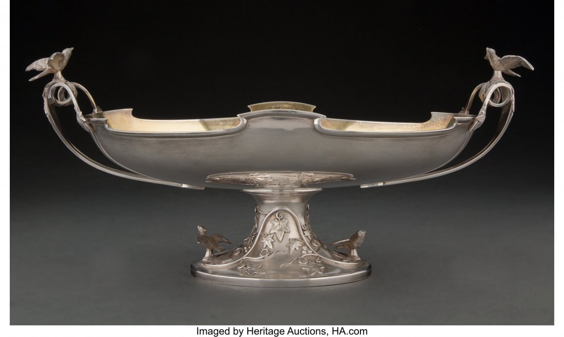 A Ford & Tupper Two-Handled Partial Gilt Silver (1 of 6)
