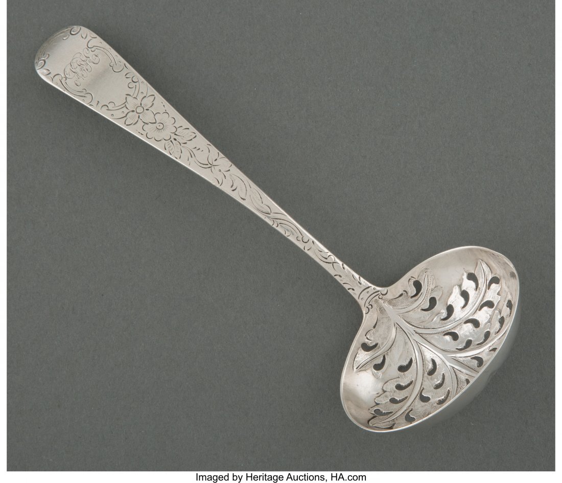 A James Wilks Silver Sugar Sifter, London, 1805 (1 of 3)