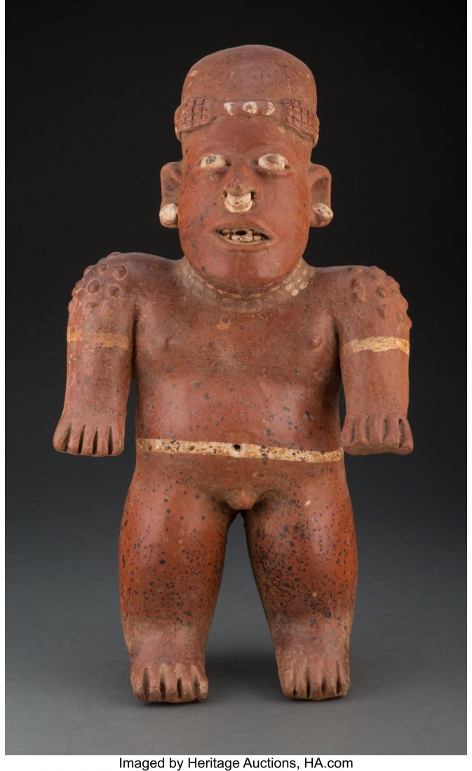 A Large Jalisco Standing Male   West Mexico, c. (1 of 3)