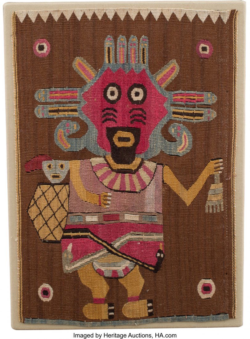 An Exceptional Nazca Textile Panel  Peru, c. 100 (1 of 1)