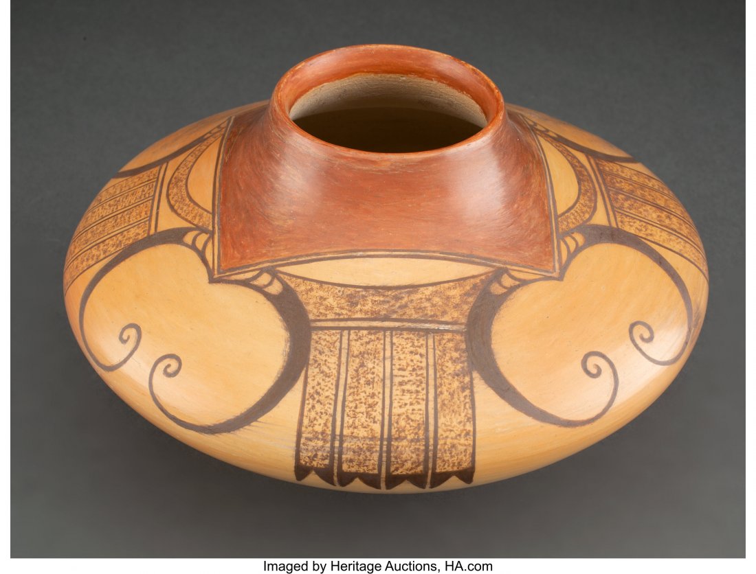 A Hopi Polychrome Jar   Dextra Quotskuyva Nampey (1 of 3)