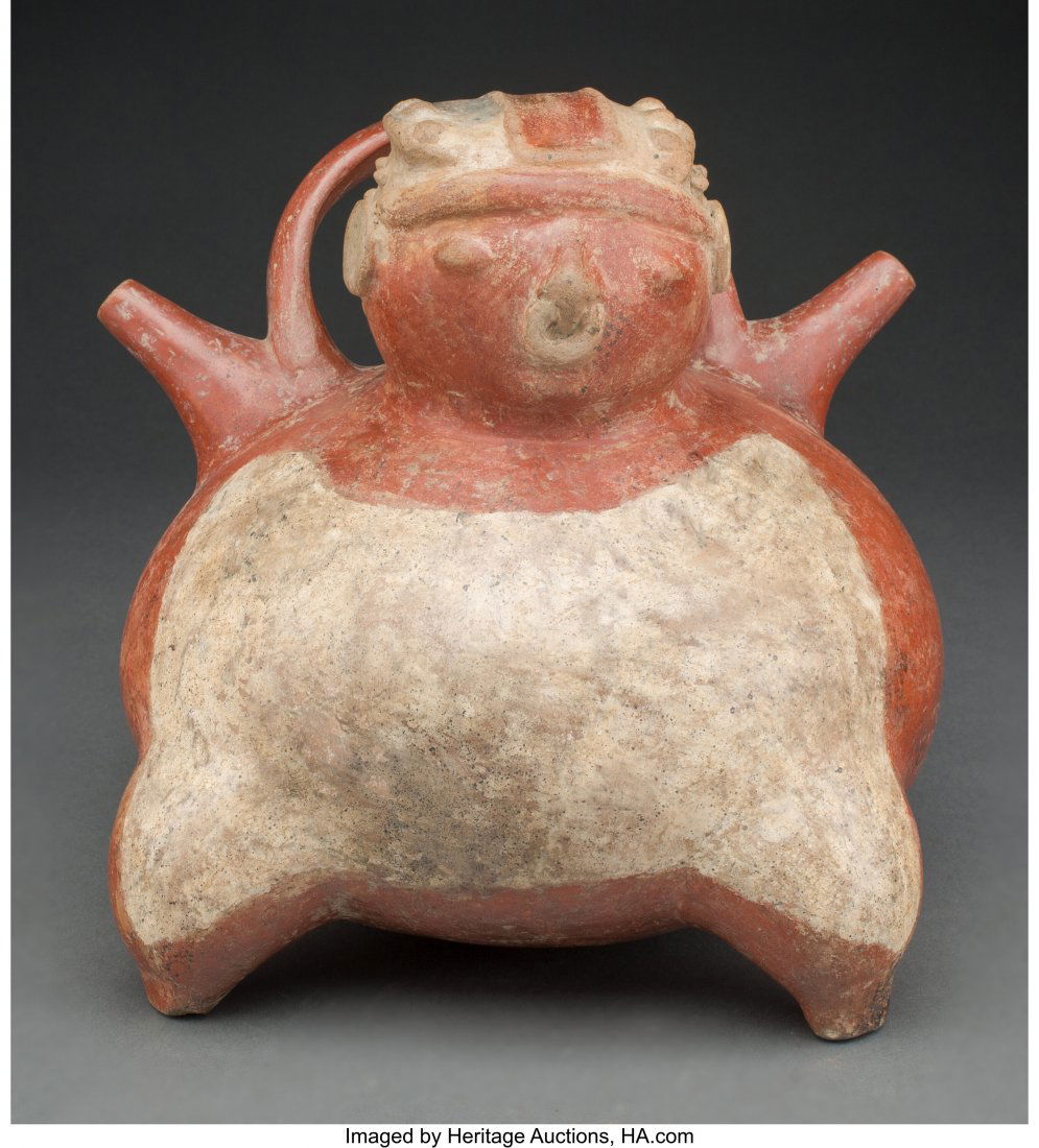 A Calima Alcarraza  Colombia, 100 BC-400 AD  a p (1 of 3)