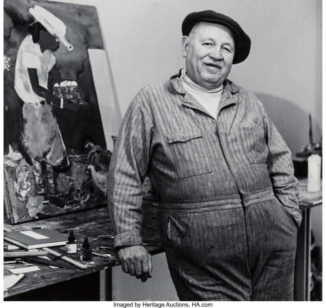 Fern Logan (American, 20th Century) Three Portra: Fern Logan (American, 20th Century) Three Portraits of Black Artists (Betye Saar, Romare Bearden, and Elizabeth Cattlett), 1983-1986 Gelatin silver prints 1