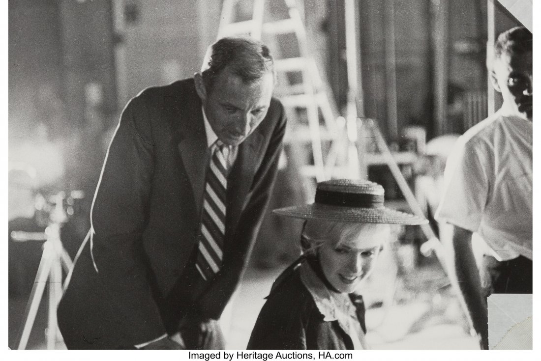Bruce Davidson (American, 1933) Marilyn Monroe (: Bruce Davidson (American, 1933) Marilyn Monroe (on the set of The Misfits), 1960 Gelatin silver print, ferrotyped 6-5/8 x 10 inches (16.8 x 25&per