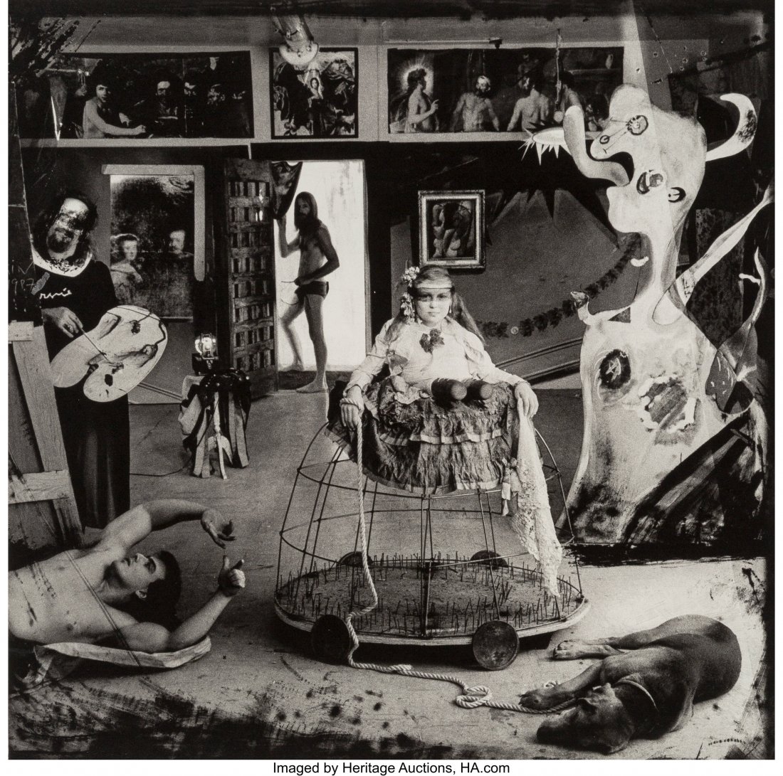 Joel-Peter Witkin (American, 1939) Las Meninas (: Joel-Peter Witkin (American, 1939) Las Meninas (Self-Portrait after Velázquez), 1987 Photogravure on paper 10-1/4 x 10-1/4 inches (26.0 x 26&