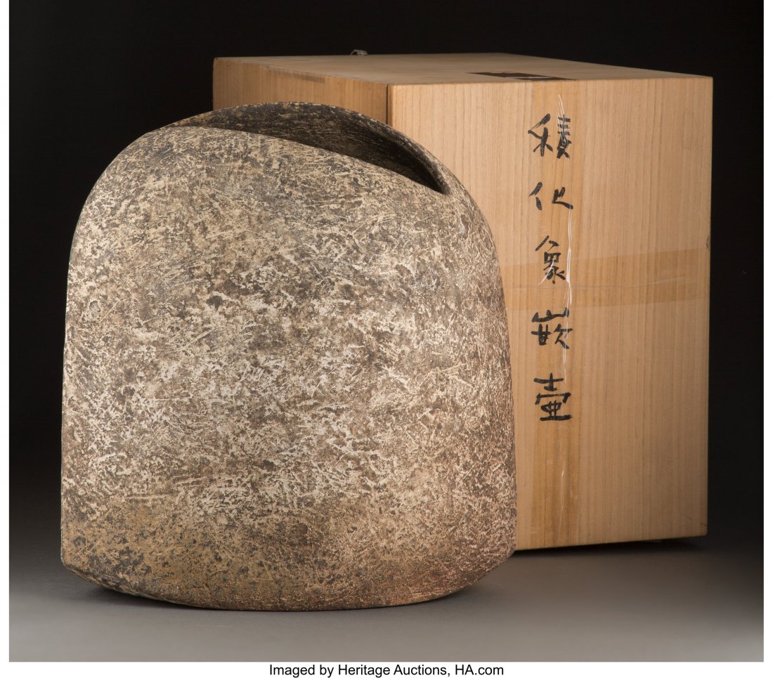 Akira Miyazawa (Japanese, b. 1950) Vessel Stonew (1 of 6)