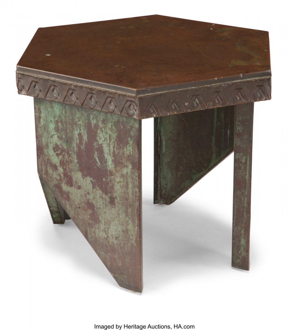 Frank Lloyd Wright (American, 1867-1959) Stool f (1 of 5)