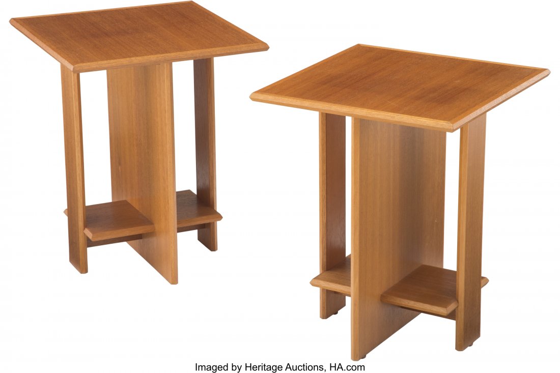 William Wesley Peters (American, 1912-1991) Pair (1 of 2)