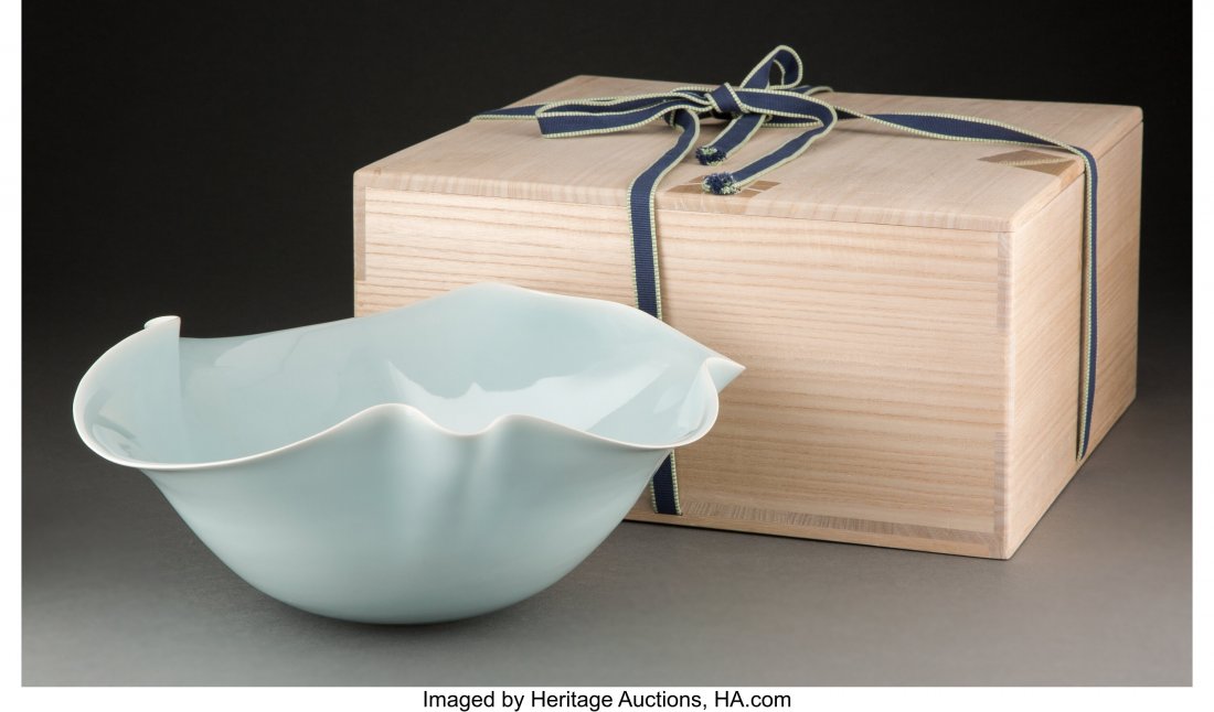 Kawase Shinobu (Japanese, b. 1950) Bowl Porcelai (1 of 3)