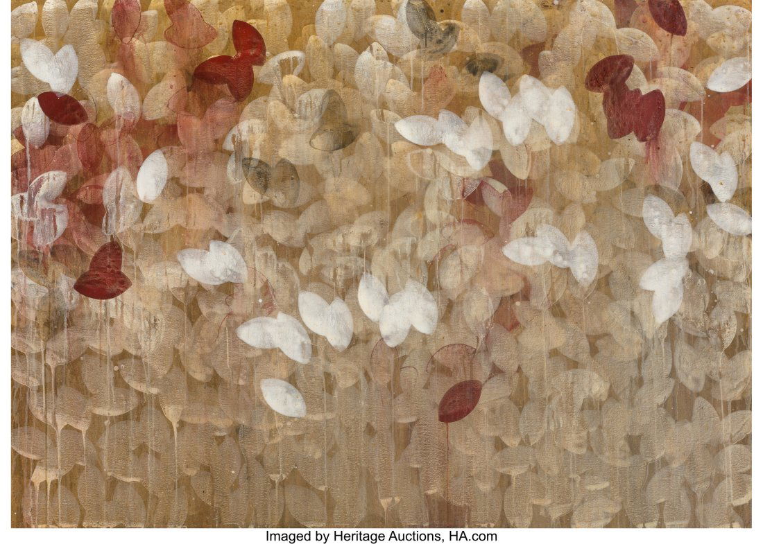 Marc Katano (b. 1952) Tulie, 2000 Acrylic on can: Marc Katano (b. 1952) Tulie, 2000 Acrylic on canvas 40-1/4 x 56-1/4 inches (102.2 x 142.9 cm) HID03101062020 &NewLin