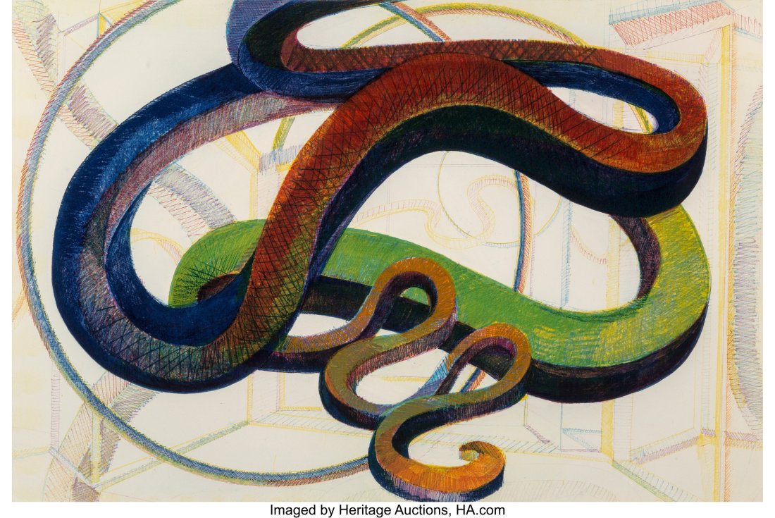 Al Held (1928-2005) Pablo Seven, 1986 Etching in: Al Held (1928-2005) Pablo Seven, 1986 Etching in colors on paper 23-3/4 x 35-1/2 inches (60.3 x 90.2 cm) (sheet) Ed. 13/50 Signed&c