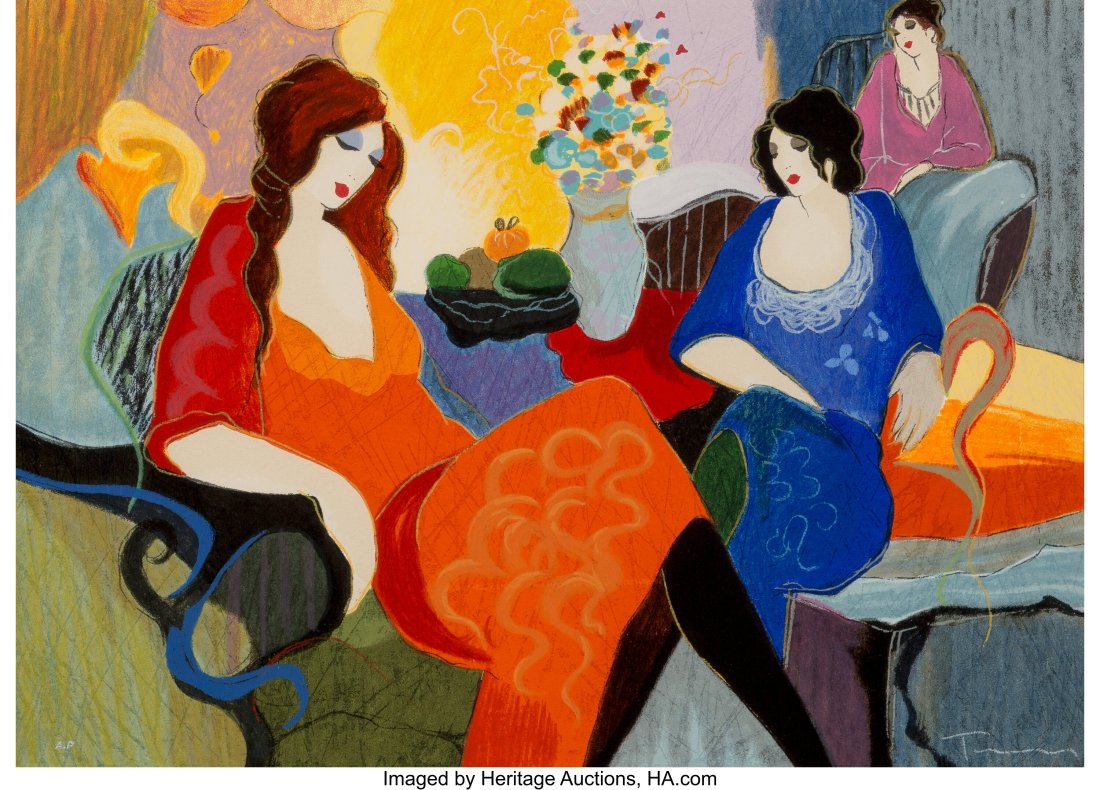 Itzchak Isaac Tarkay (Serbian/Israeli, 1935-2012 (1 of 2)