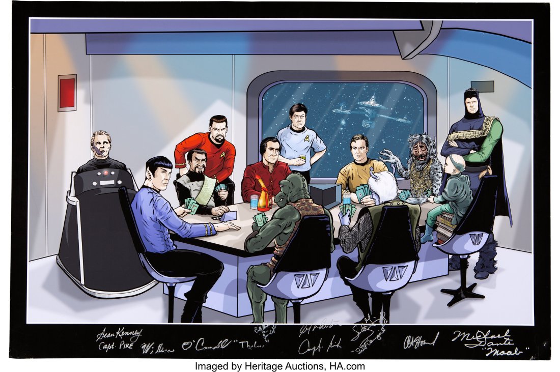 Art Print of Star Trek: The Original Series Char (1 of 3)