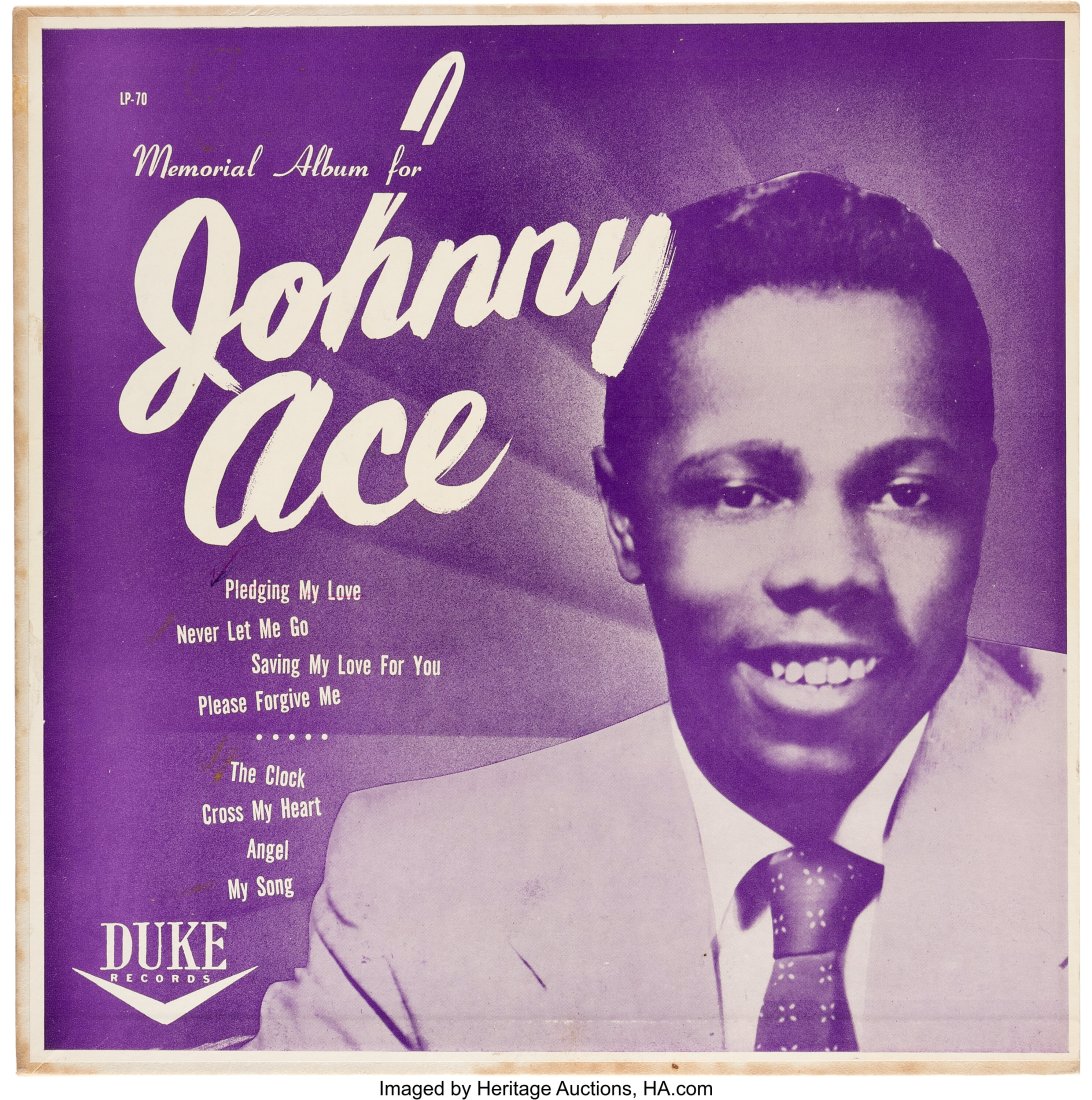 Johnny Ace Memorial Album For 10-Inch Vinyl EP (: Johnny Ace Memorial Album For 10-Inch Vinyl EP (Duke, LP-70). A rare compilation of eight songs by the man born John Marshall Alexander Jr., and pressed on a 10-inc