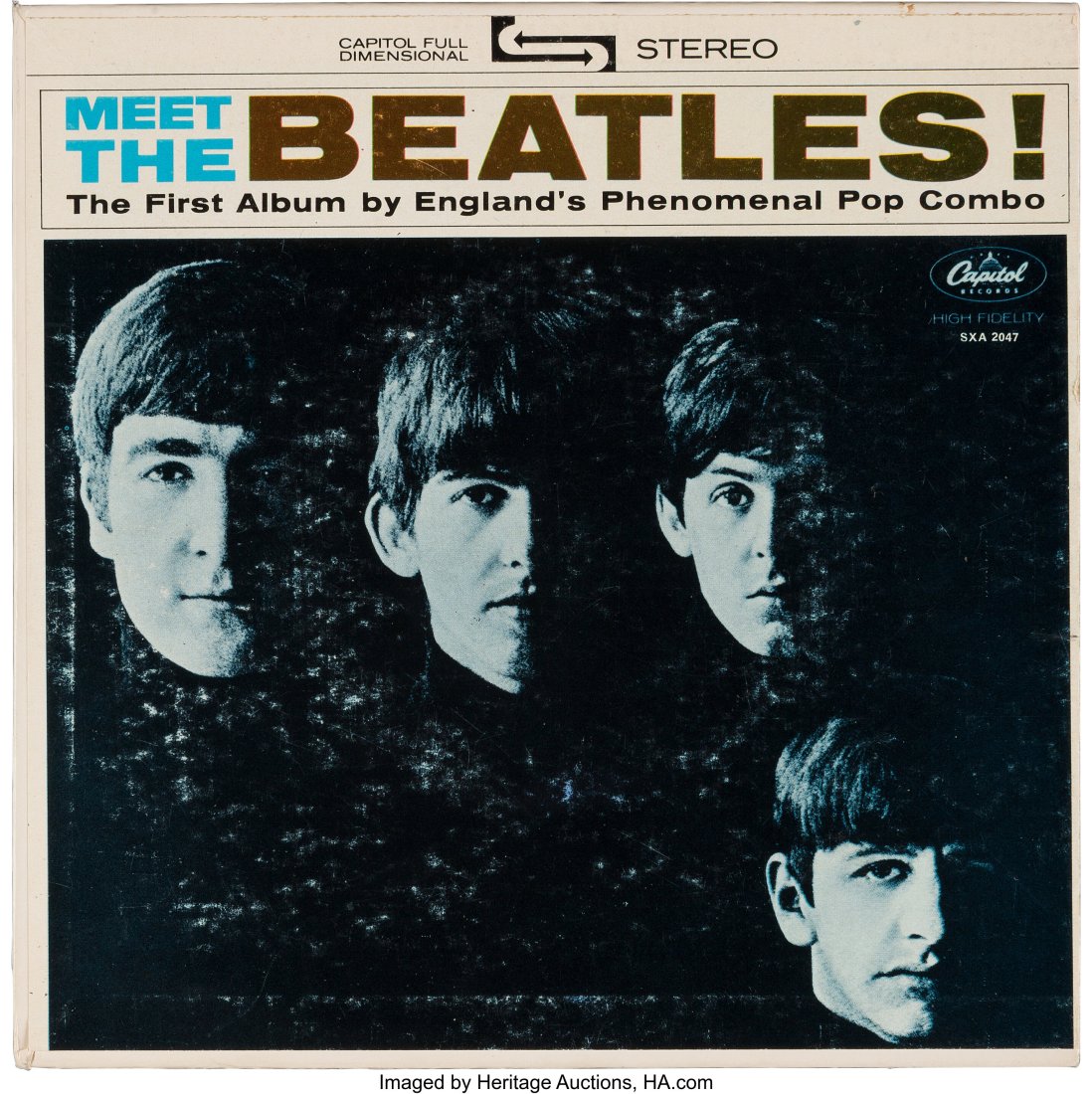 Meet the Beatles! Stereo Vinyl 7-Inch Jukebox EP: Meet the Beatles! Stereo Vinyl 7-Inch Jukebox EP (Capitol, SXA 2047). A very rare jukebox EP featuring six tracks from Meet the Beatles!, pressed on a 7-inch&per