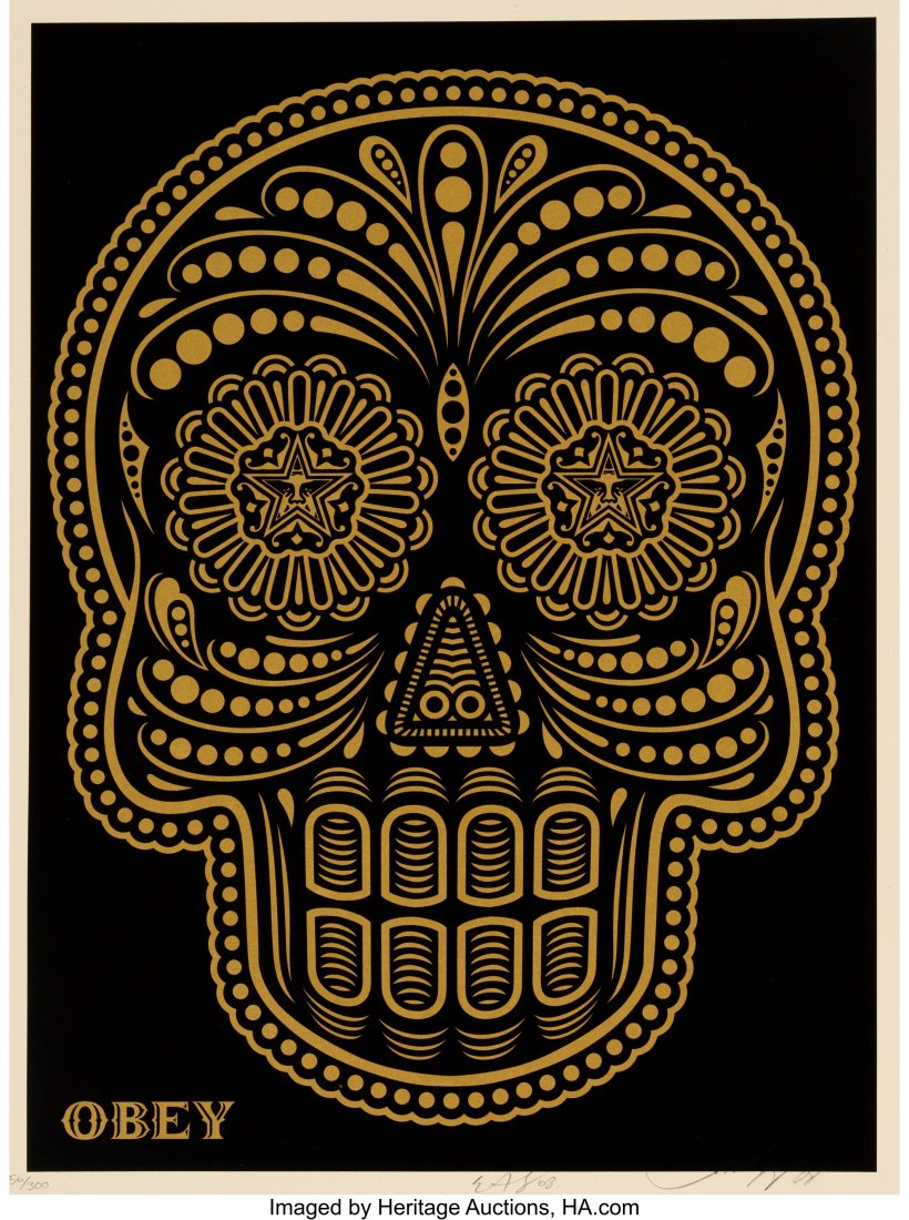 Shepard Fairey X Ernesto Yerena Day of the Dead (1 of 1)