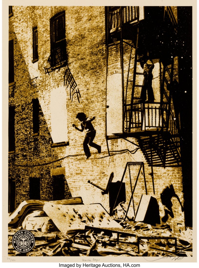 Shepard Fairey X Martha Cooper Leap of Faith, 20 (1 of 1)