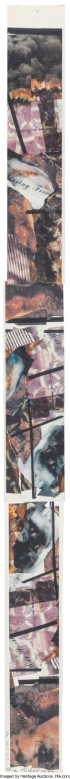 Carolee Schneemann (b. 1939) Enduring Freedom, 2: Carolee Schneemann (b. 1939) Enduring Freedom, 2002 Digital print in colors on wove paper 87 x 7 inches (221 x 17.8 cm) (sheet) Signed and dated in pe