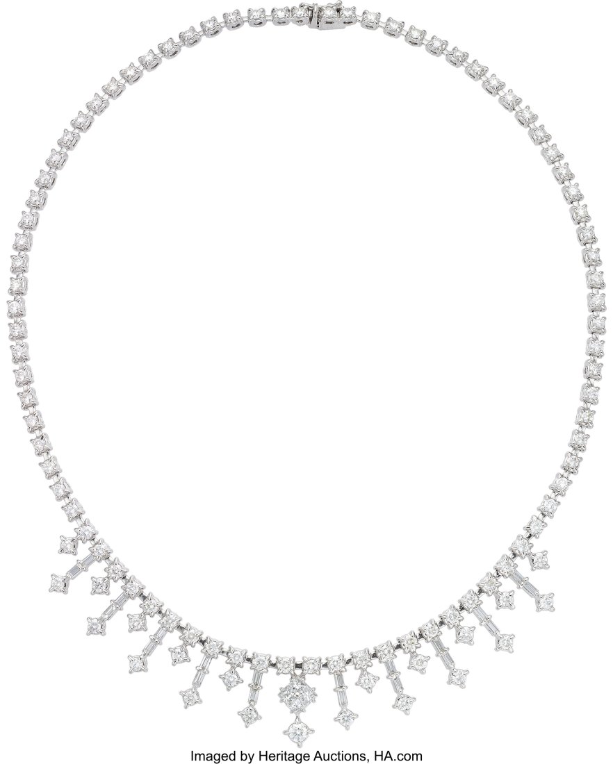 Roberto Coin Diamond, White Gold Necklace   Ston (1 of 2)