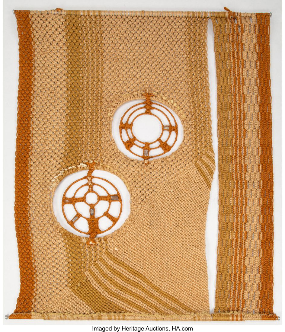 American School (20th Century) (Untitled), Wall Hanging, (1 of 3)