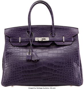 Hermès Birkin 25 Kraft Alligator Mississippi Matte Palladium