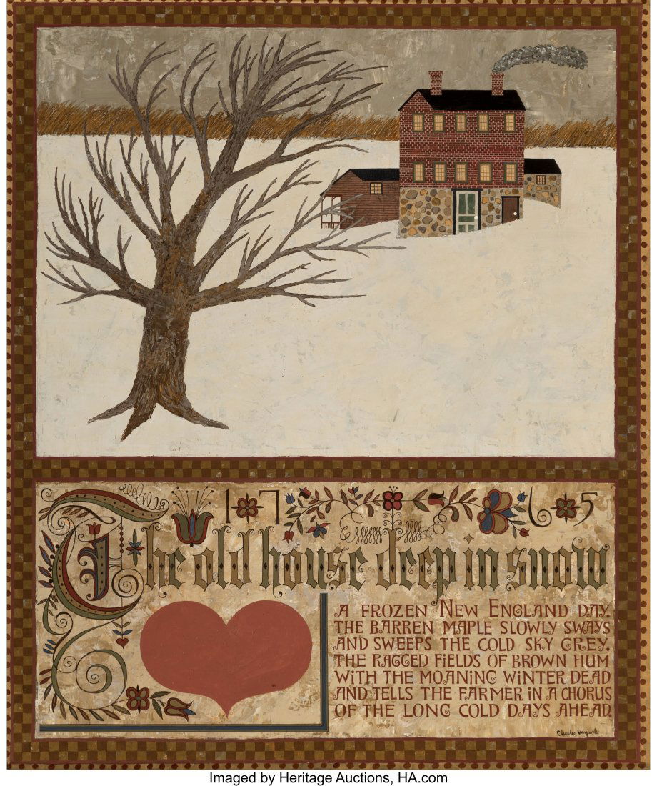 Charles Wysocki (American, 1928-2002) The Old Ho (1 of 2)