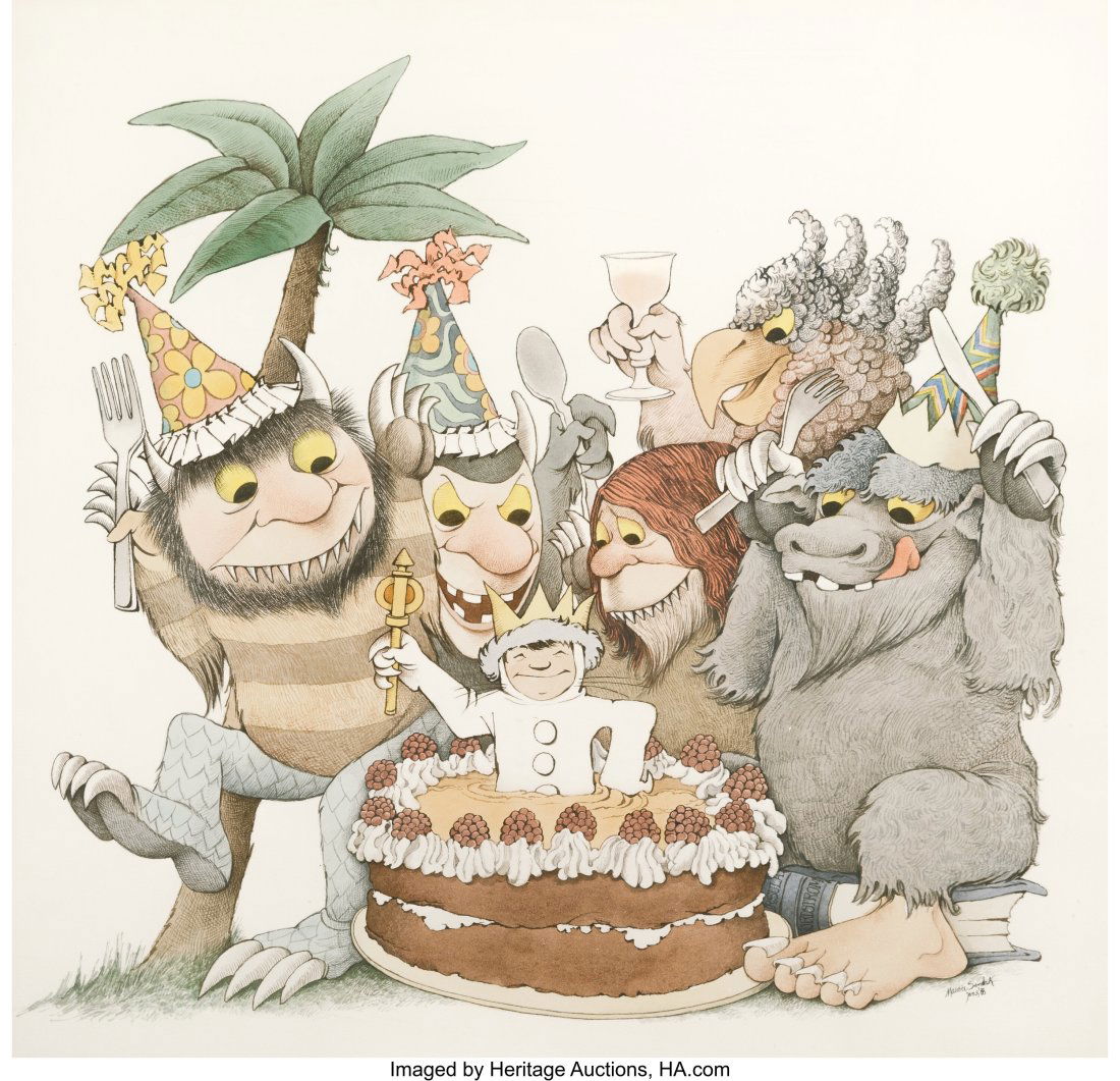 Maurice Sendak (American, 1928-2012) Let the Wil (1 of 4)