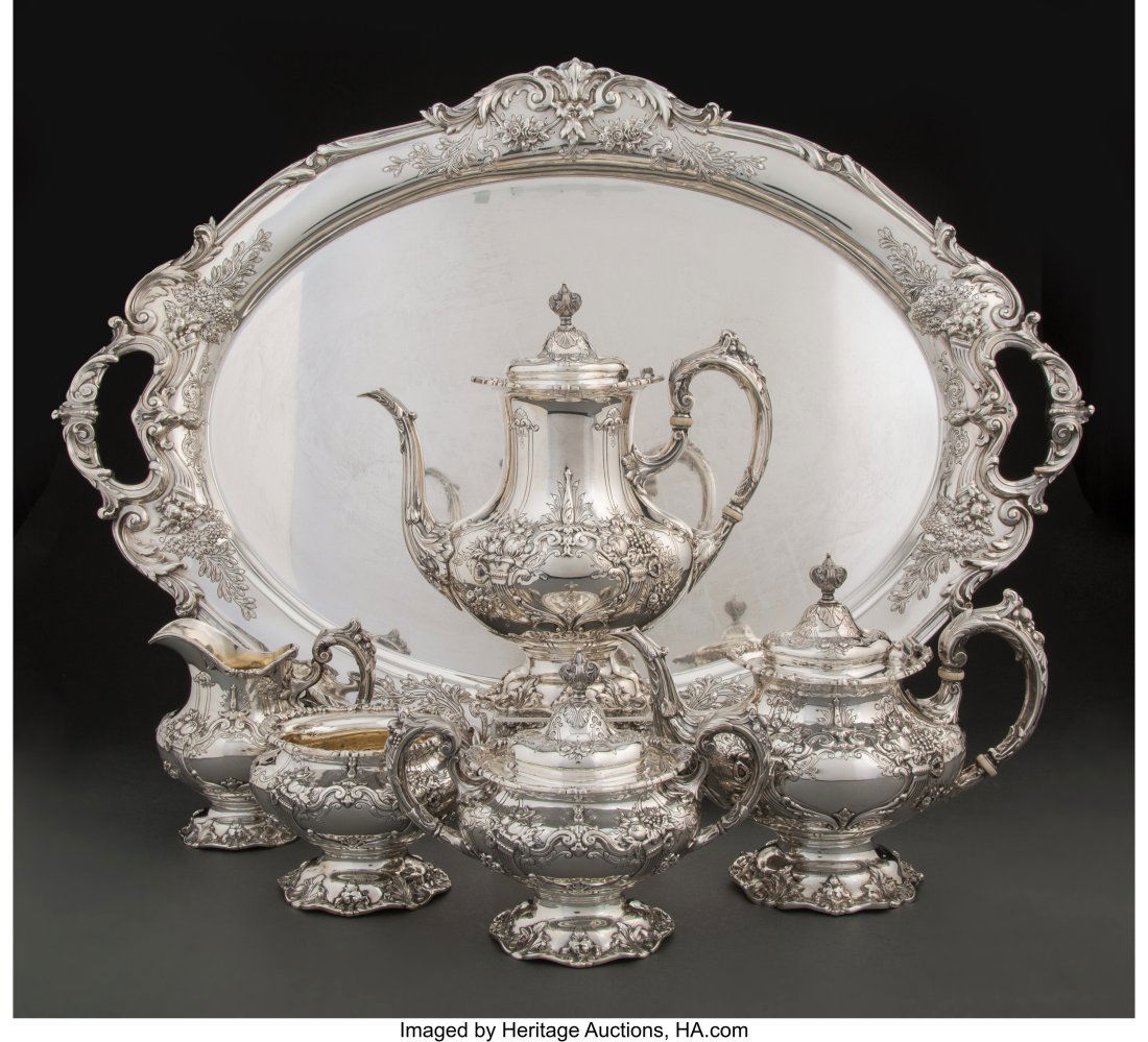 A Six-Piece Reed & Barton Francis I Pattern Silv (1 of 5)