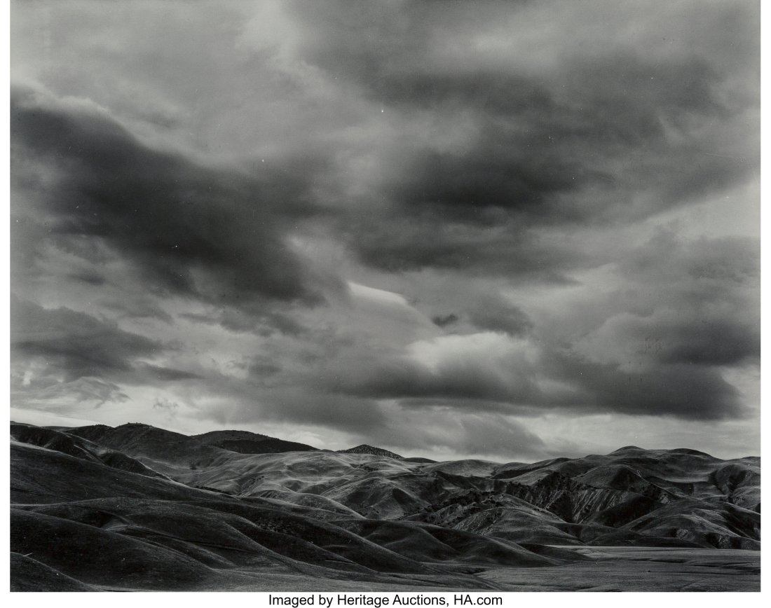 Edward Weston (American, 1886-1958) Ridge Route,: Edward Weston (American, 1886-1958) Ridge Route, 1938 Gelatin silver print, printed by Brett Weston, 1953-1954 8 x 10 inches (20.3 x 25.4 cm) 
