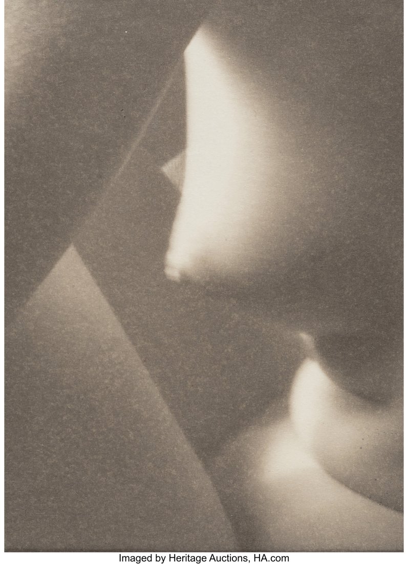 Imogen Cunningham (American, 1883-1976) Triangle: Imogen Cunningham (American, 1883-1976) Triangles, 1928 Platinum print on Remington linen paper, printed 1988 by Ronald Partridge 3-3/4 x 2-3/4 inches (9&perio