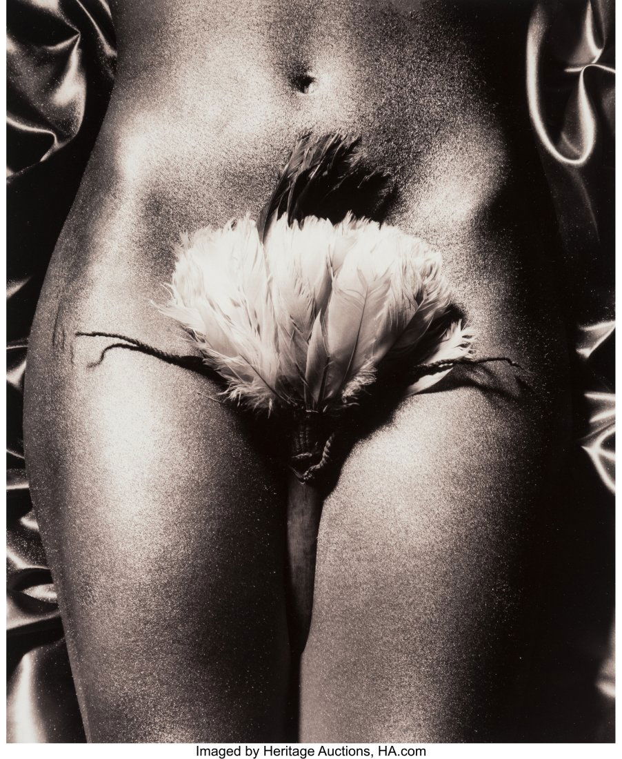 Albert Watson (Scottish, 1942) 16th Century Azte: Albert Watson (Scottish, 1942) 16th Century Aztec Fan, 1990 Gelatin silver print 12-3/4 x 10-1/2 inches (32.4 x 26.7 cm) (image) 23-1&so