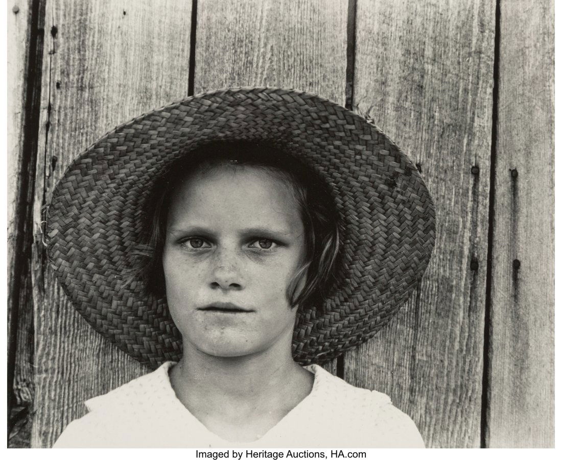 Walker Evans (American, 1903-1975) Group of 4 Fa: Walker Evans (American, 1903-1975) Group of 4 Farm Security Administration Photographs of Hale County, Alabama, 1936 Gelatin silver prints on Kodak paper, printed lat