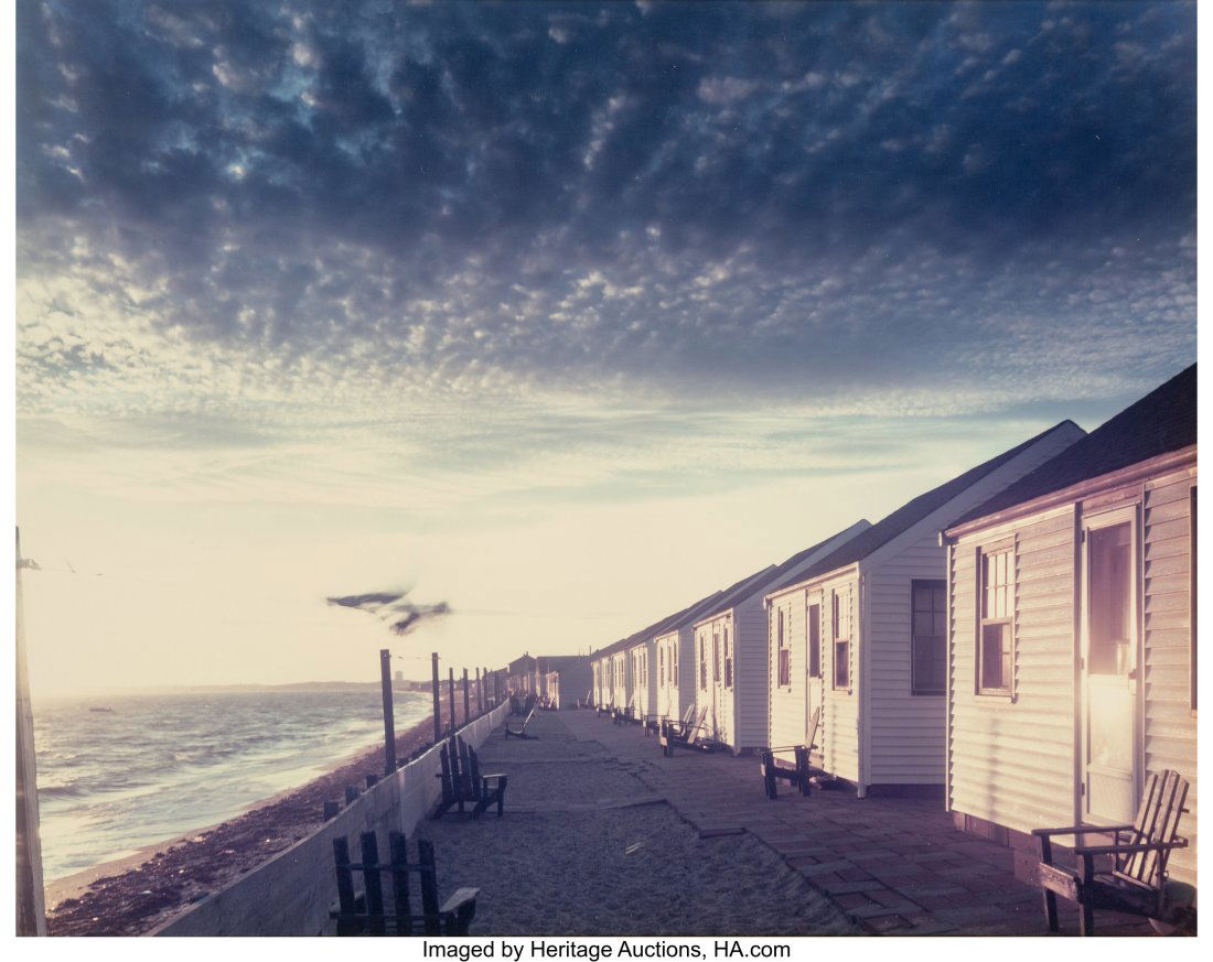 Joel Meyerowitz (American, 1938) The Cottages, 1: Joel Meyerowitz (American, 1938) The Cottages, 1982 Dye coupler print on Kodak paper, printed 1985 18-1/2 x 23-1/4 inches (47.0 x 59.1 cm) &