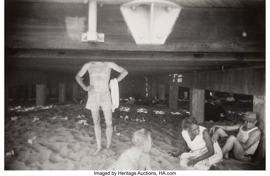 Garry Winogrand (American, 1928-1984) Coney Isla: Garry Winogrand (American, 1928-1984) Coney Island, New York, 1952 Gelatin silver print, printed later 8-1/2 x 12-7/8 inches (21.6 x 32.7 c