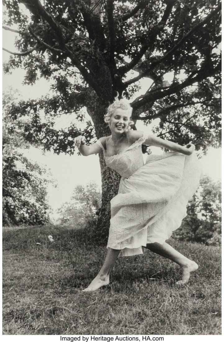 Sam Shaw (American, 1912-1999) Marilyn Monroe, R: Sam Shaw (American, 1912-1999) Marilyn Monroe, Roxbury, Connecticut, 1957 Gelatin silver print, printed later 19-1/4 x 12-3/4 inches (48.9 x